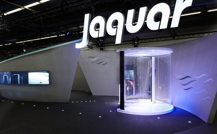 طراحی نمایشگاه Jaquar در ISH توسط Foley Designs در فرانکفورت آلمان