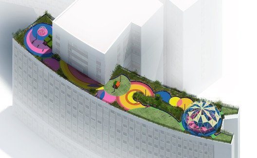 باغ و زمین بازی به طراحی استودیوی Moneo Brock