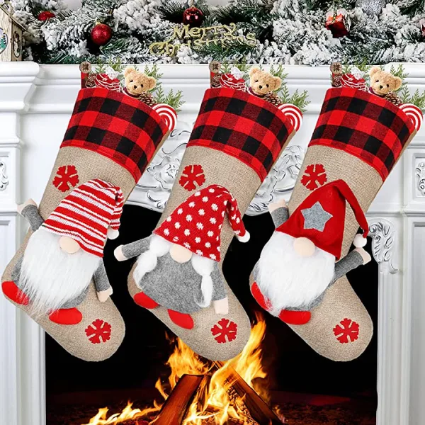 جوراب های تزیینات کریسمس
