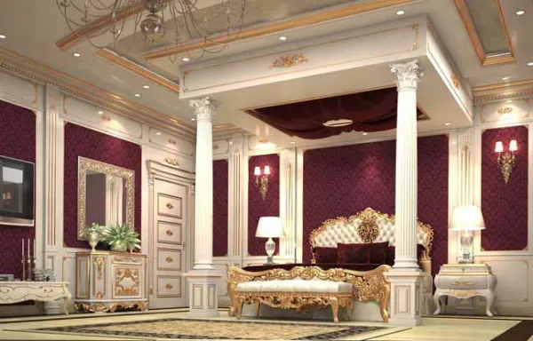 اتاق خواب به سبک کلاسیک
