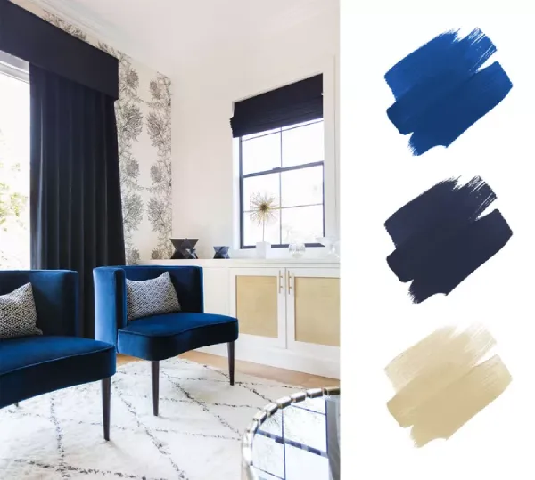 انتخاب رنگ آبی برای خانه مدرن