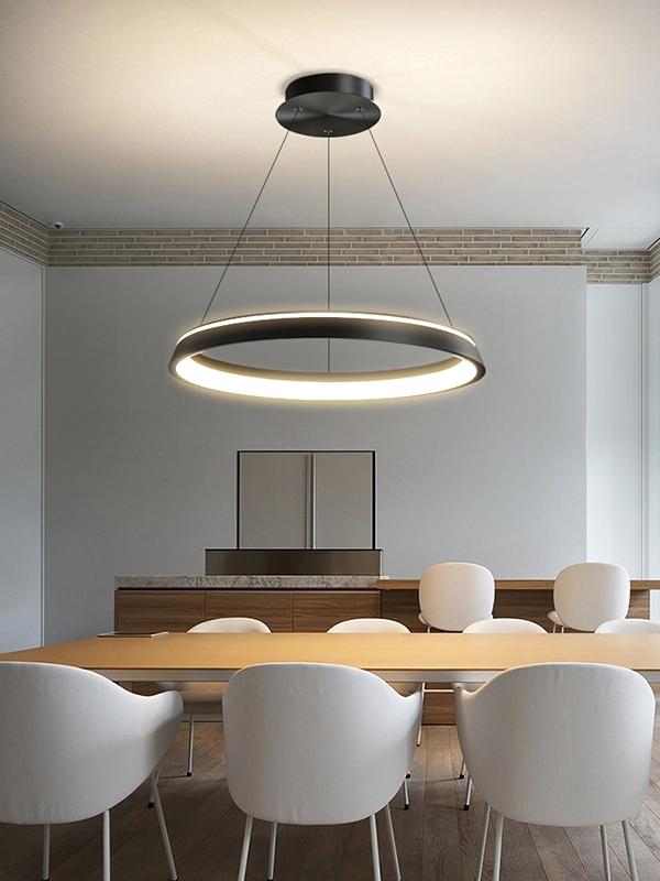 لوستر حلقه ای برای نورپردازی خانه مدرن