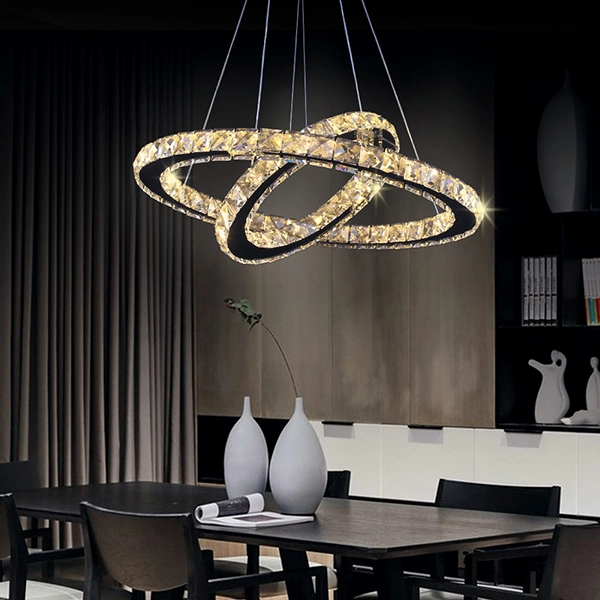 لوستر حلقه ای برای نورپردازی خانه مدرن