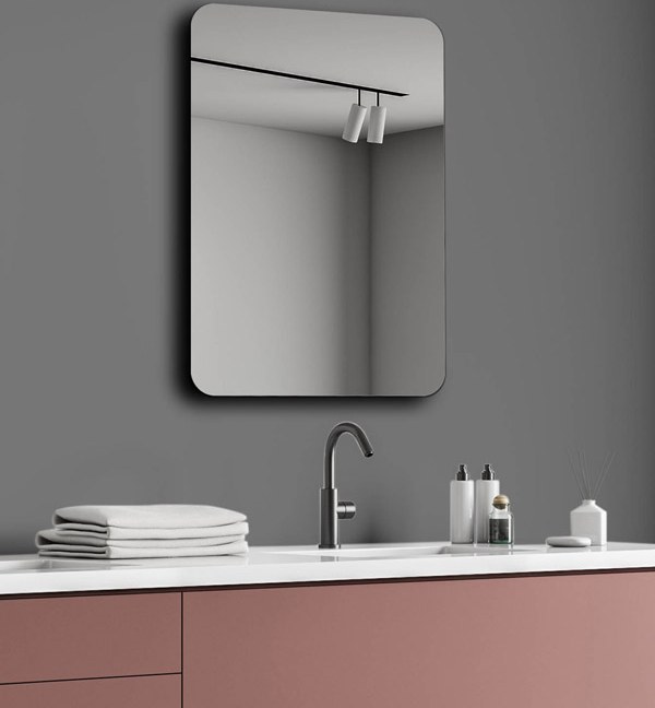 آینه سرویس بهداشتی مدرن
