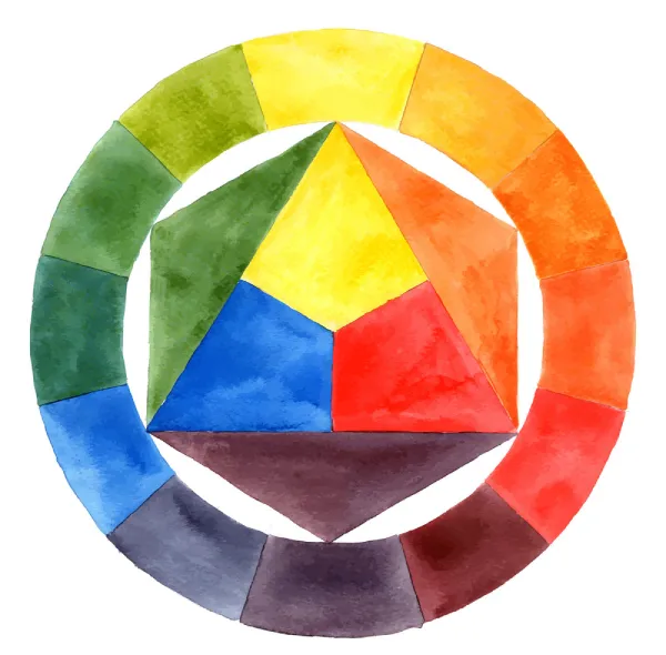ارتباط رنگ ها با هم در چرخه رنگ